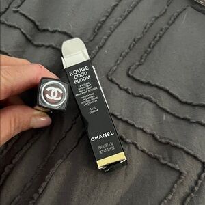 CHANEL Rouge Coco Bloom Lipstick - Black and White